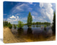 Small Flood Panorama, Landscape Canvas Art Print, 40"x30"