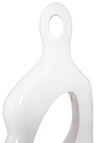 Male Sculpture, Gel Coat White, Colossal