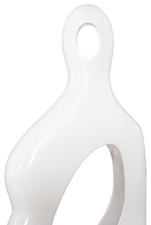 Male Sculpture, Gel Coat White, Colossal