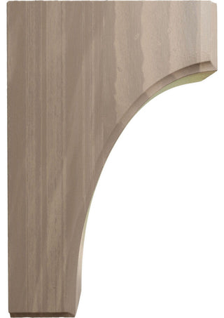 1 3/4"W x 4"D x 6"H Clarksville Bracket, Walnut