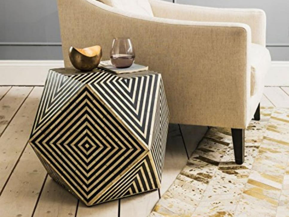 Bone Inlay Table