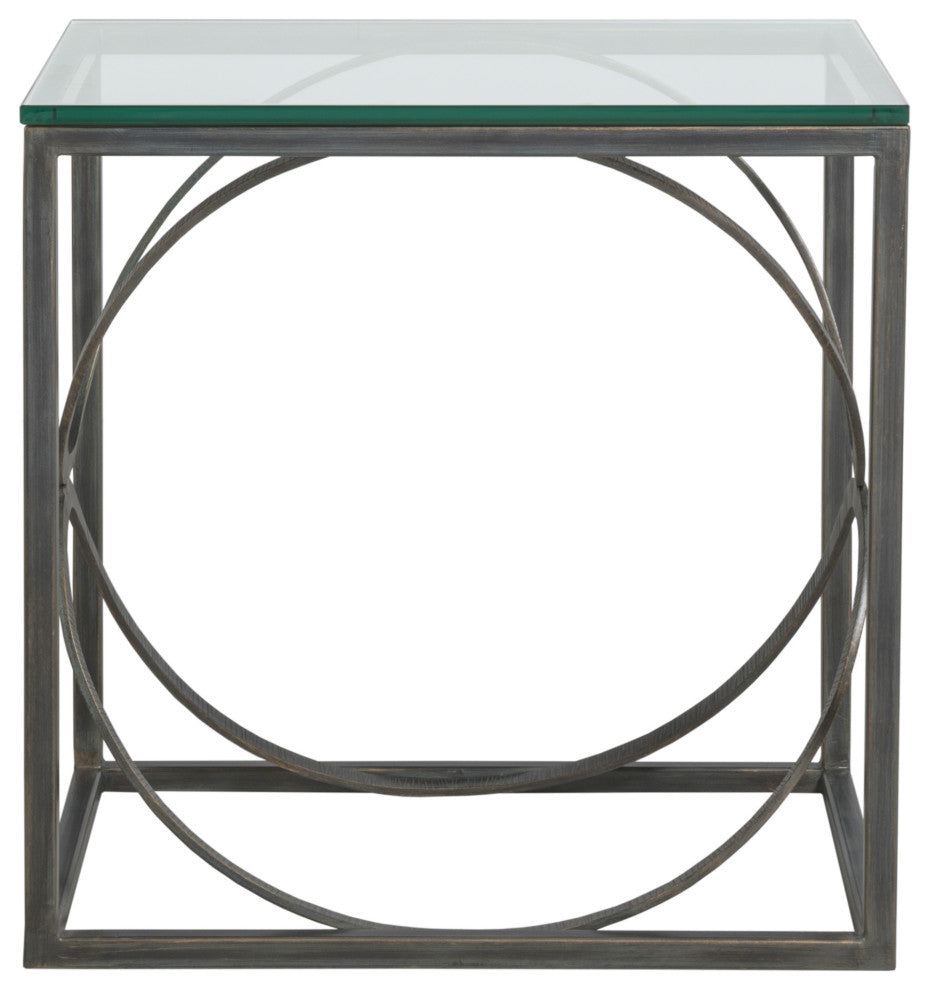 Ellipse Rectangular End Table