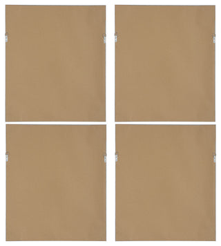 Uttermost Wildflower Study Plastic Paper Prints in Brown/Green/White (Set of 4)