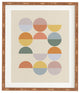 Alisa Galitsyna Pastel Geometric Shapes 2 Framed Wall Art, 11x13"