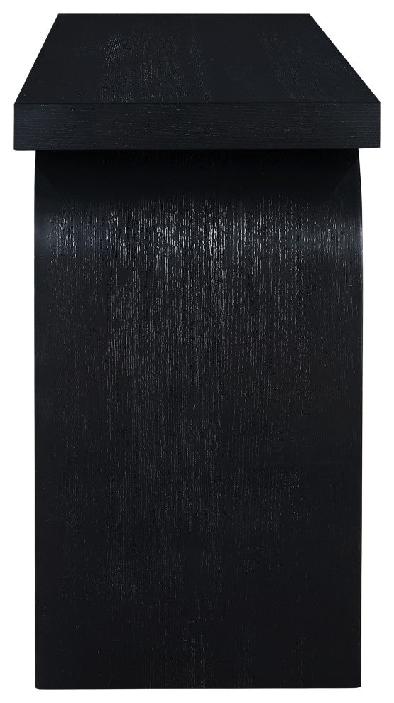 Westbourne Veneer Console Table, Black