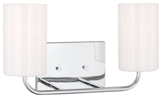 Rhett 2-Light Vanity, Chrome