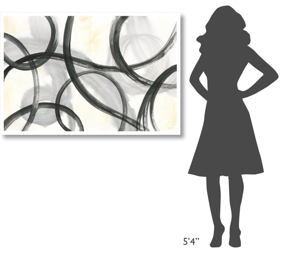 "Junctions" Digital Paper Print by Sue Schlabach, 50"x34"