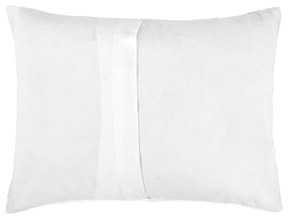 Claire Linen Shams by Kosas Home, White, Standard Sham