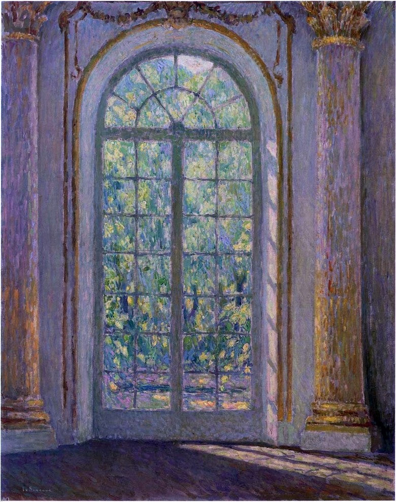 Henri Le Sidaner The Door of Spring, 20"x25" Wall Decal