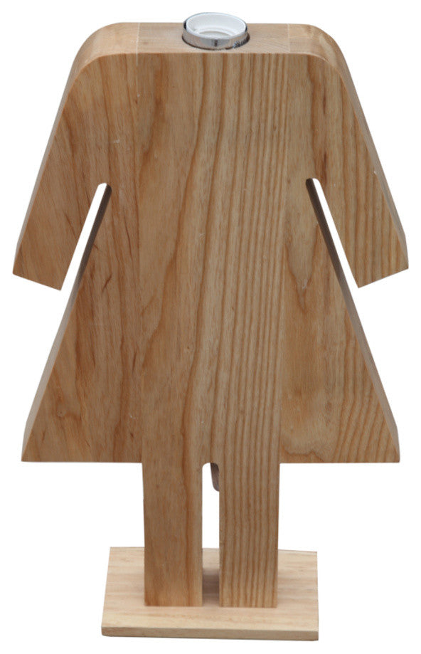 Modern Classics Person Table Lamp Female, Natural
