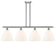 Innovations 516-4I-SN-GBD-121-LED 4 Light Island Light, Brushed Satin Nickel