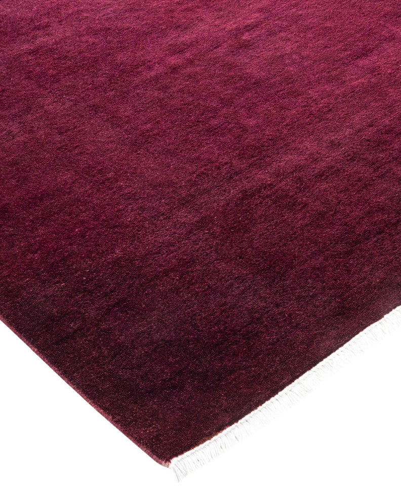 Fine Vibrance, One-of-a-Kind Handmade Area Rug Purple, 15'1"x12'3"