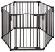 North States 3-In-1 Arched Decor Metal Superyard Six-Panel, Bronze, 24"X30"