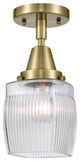 Innovations Lighting 447-1C-AB-G302 Colton 1 Light 5.5" Flush Mount