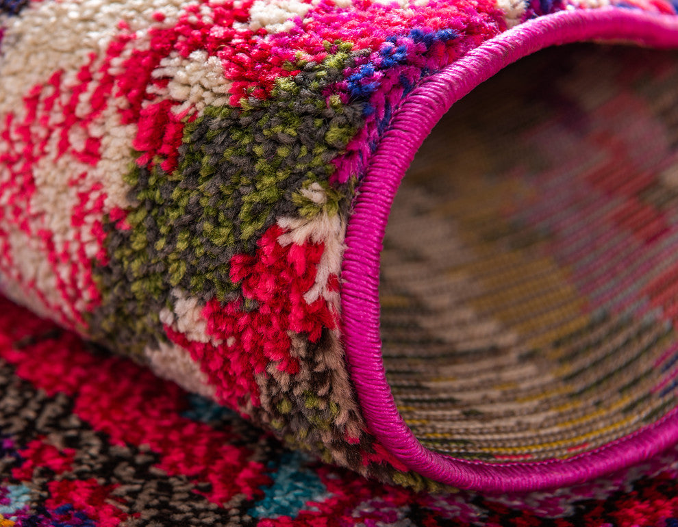 Unique Loom Multicolored Estrella Magnolia 9' 0 x 12' 0 Area Rug, Multi, 9' 0 X