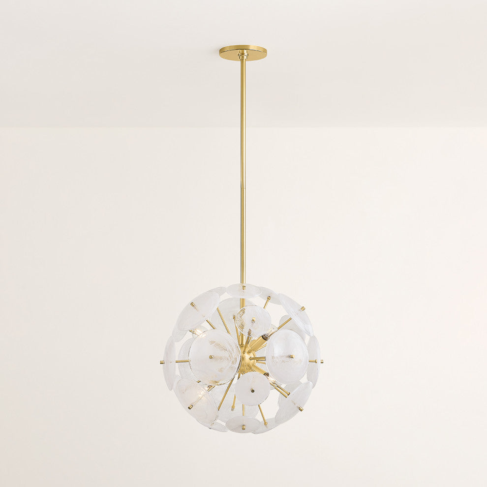 Mitzi Tamara Chandelier Aged Brass