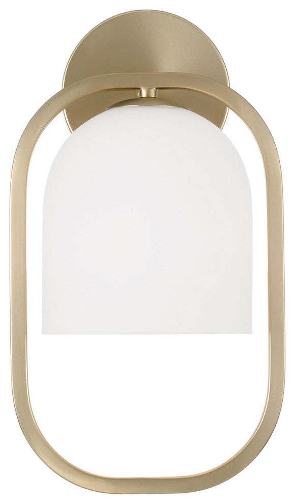 Capital Lighting 657311-558 Zeek 14" Tall Wall Sconce - Matte Black