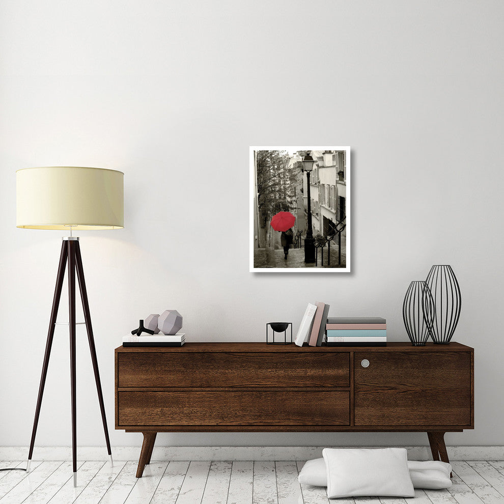 "Paris Stroll II" Digital Paper Print by Sue Schlabach, 24"x30"