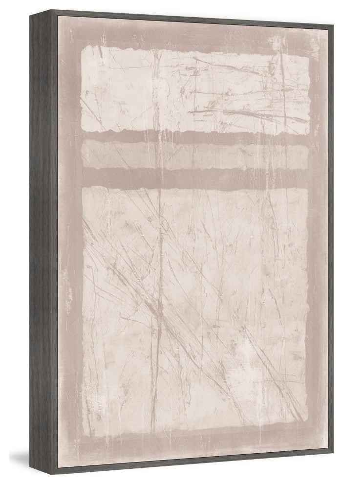 "Chipped Edge" Floater Framed Painting Print on Canvas, 20x30