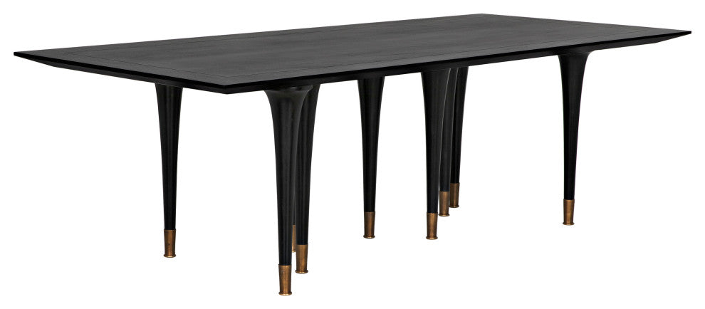 Noir Furniture Romeo Dining Table, HB
