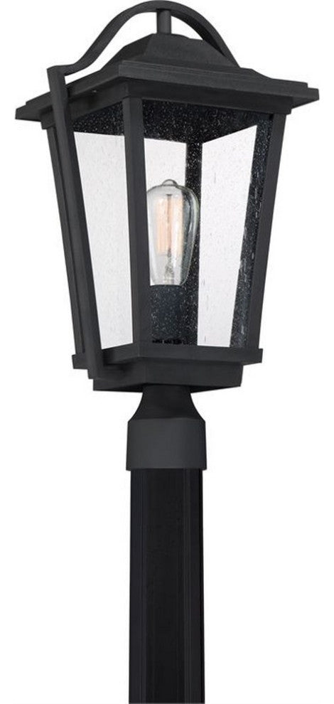 Quoizel DRS9011EK One Light Outdoor Post Mount, Earth Black Finish