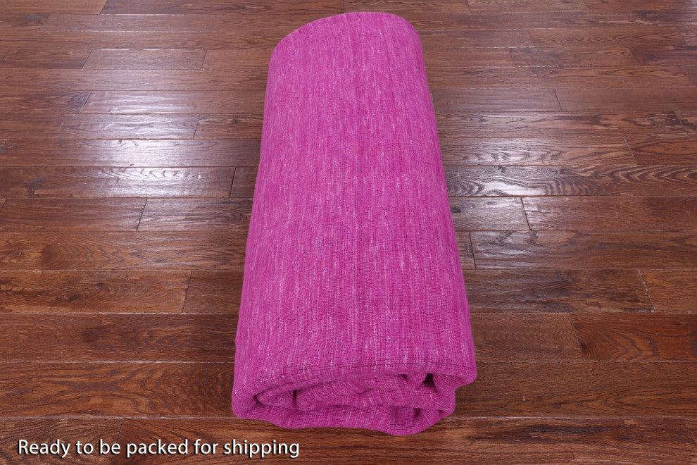 10' Square Persian Gabbeh Hand Knotted Rug - Q15064