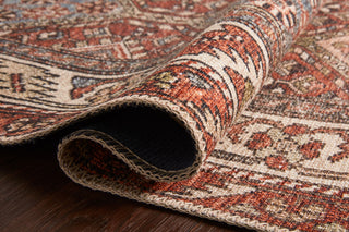 Spice Multi-Printed Polyester Loren LQ-16 Area Rug, 5'0"x7'6"