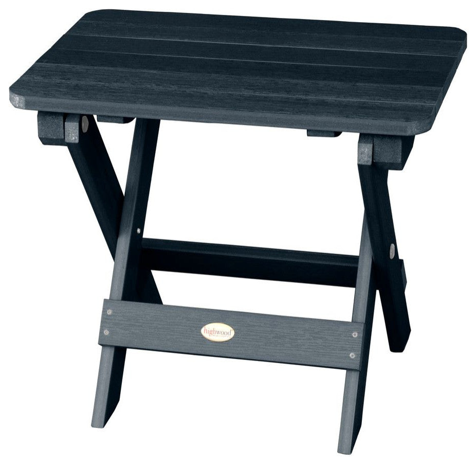 Folding Adirondack Side Table, Federal Blue