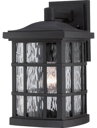 Stonington 1-Light Outdoor Lantern, Mystic Black