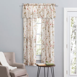 Ellis Curtain Sophia Crushed Taffeta Tailored Panel, Multi, 48"x63"