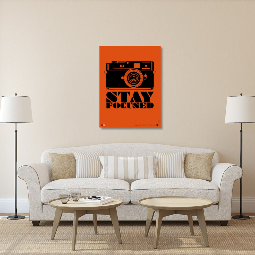 "Stay Focused" Poster Fine Art Print