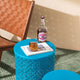 Multi-Functional Metal Garden Stool, 2-Piece Set, Blue