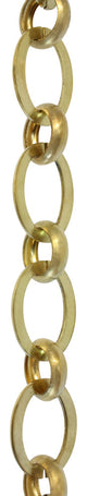 RCH Hardware Brass Loop Chandelier Chain, Various Finishes, Polished Brass, U40