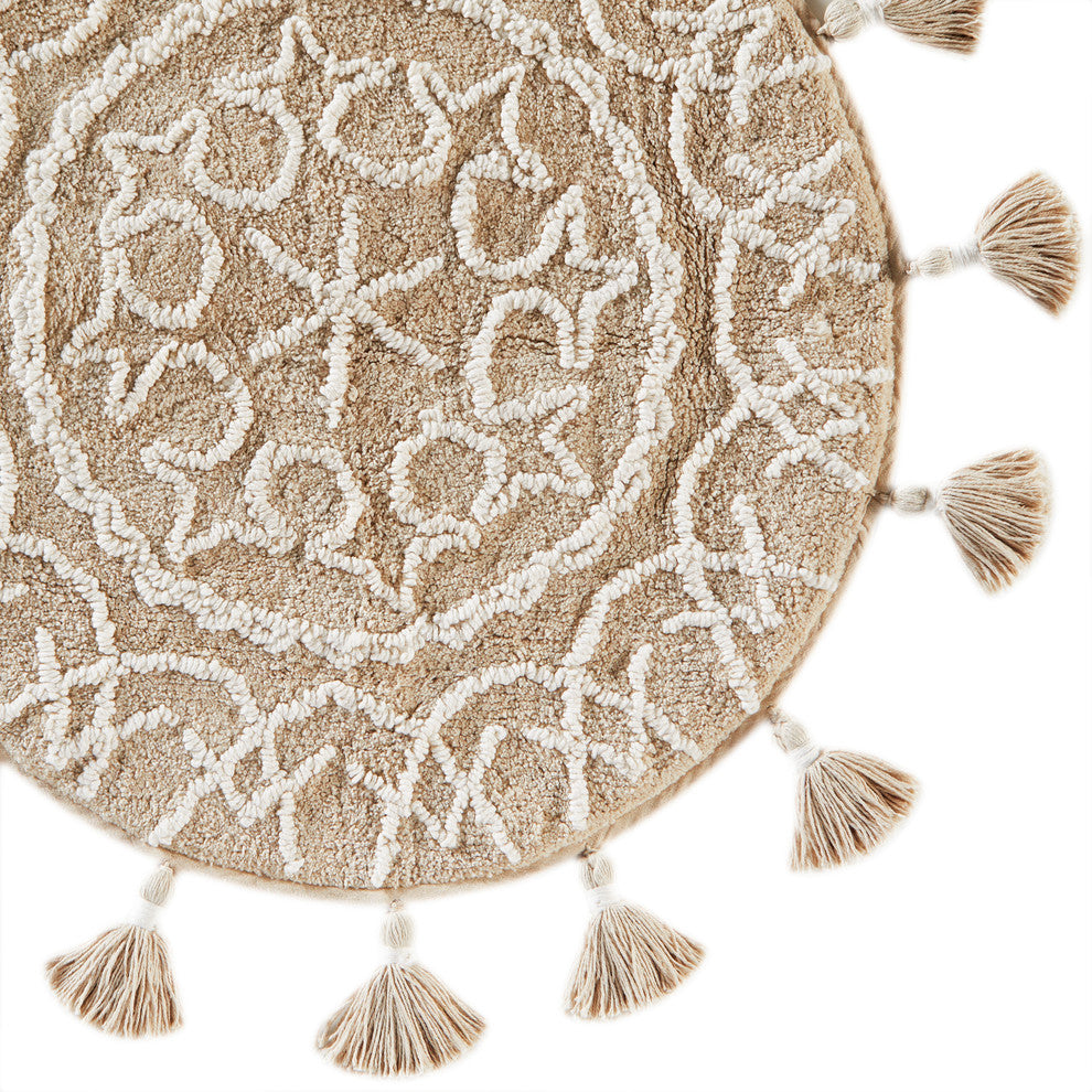 Medallia Rug, Round, 25x25