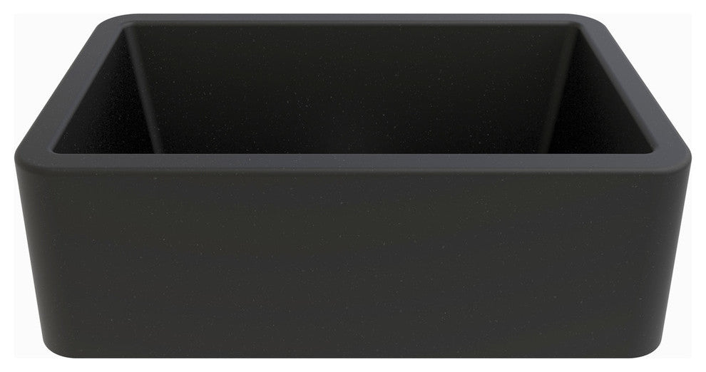 Apron Kitchen Sink 33"x19", Black Metallic