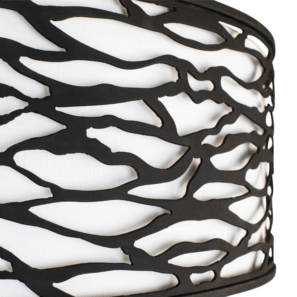 Kato 6-Lt Convertible Semi-Flush/Pendant - Carbon