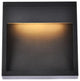Trendy Fare LED Wall Sconce, Black