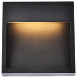 Trendy Fare LED Wall Sconce, Black