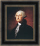 George Washington' Presidential Portrait Framed Fine Art, 21.75x25.75"