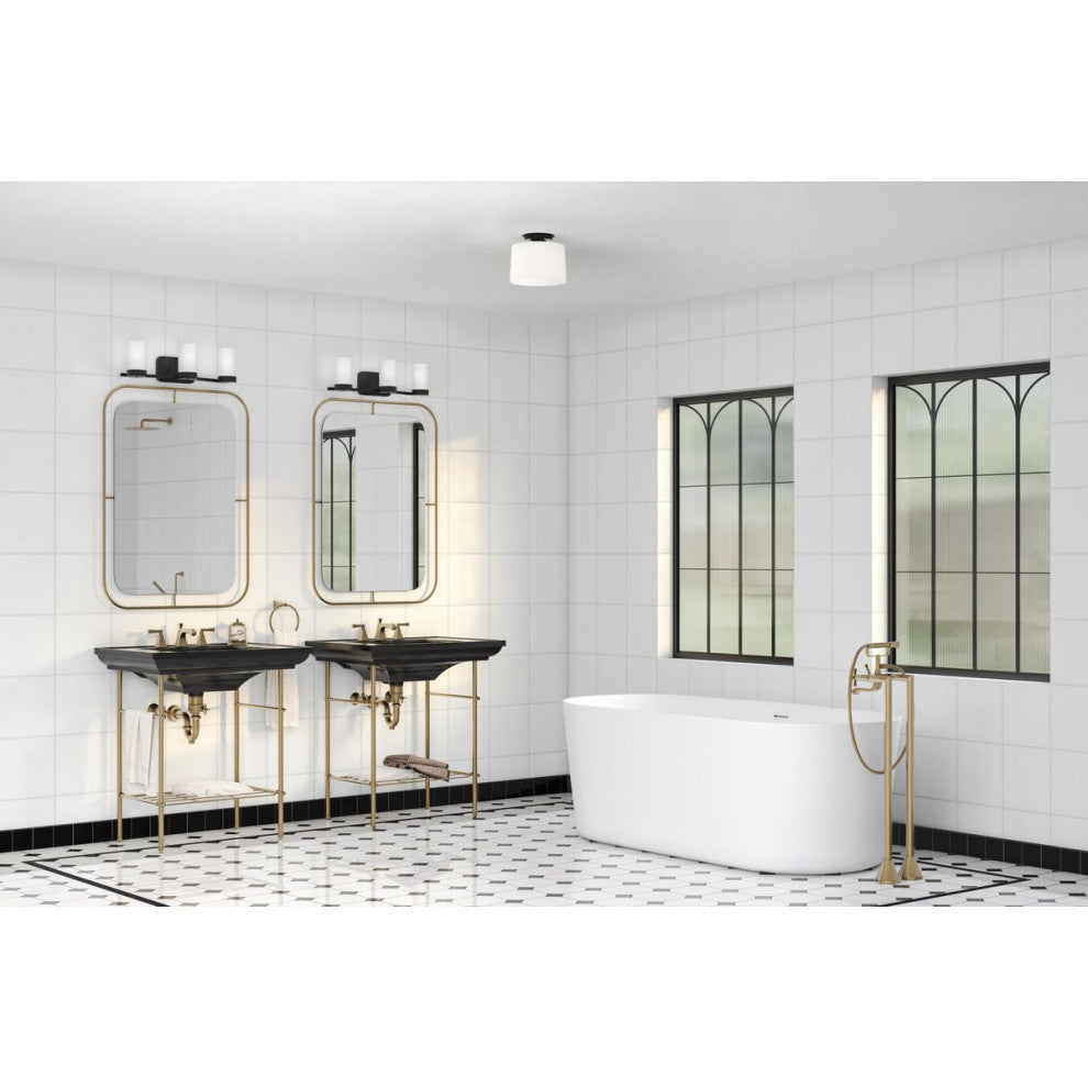 Elevate  Collection Three-Light Bath and Vanity