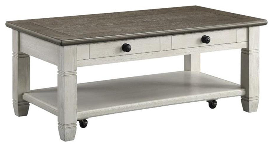 Home Square 3-Piece Set with Coffee Table & End Table & TV Stand