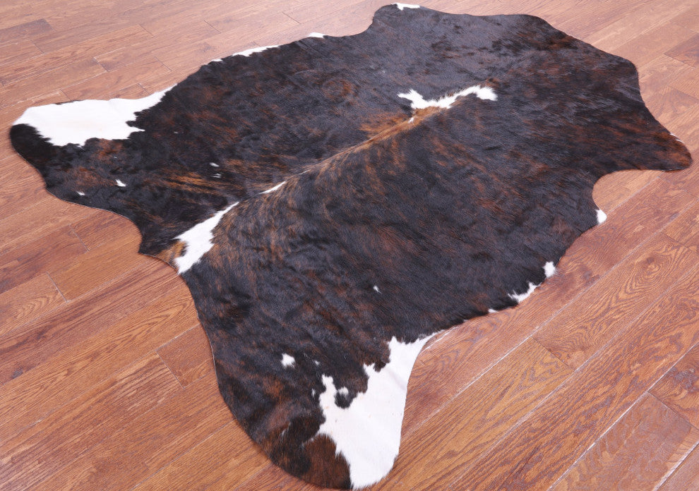 6' 4" X 5' 3" Natural Cowhide Rug C1974