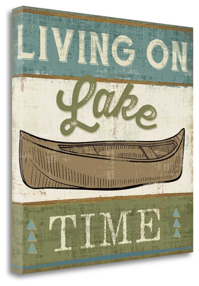 "By The Lake II" By Pela Studio, Giclee Print on Gallery Wrap Canvas
