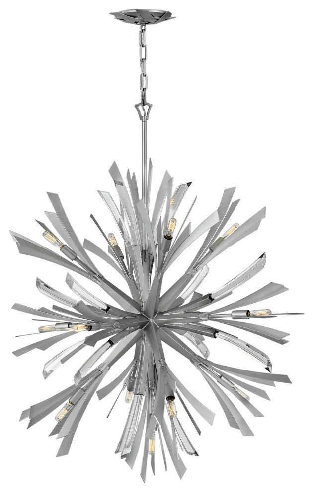 Vida Large Orb Pendant, Glacial