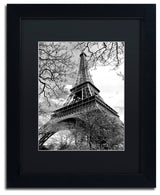 Philippe Hugonnard 'Eiffel Tower 2' Matted Framed Art, 11x14