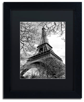Philippe Hugonnard 'Eiffel Tower 2' Matted Framed Art, 11x14