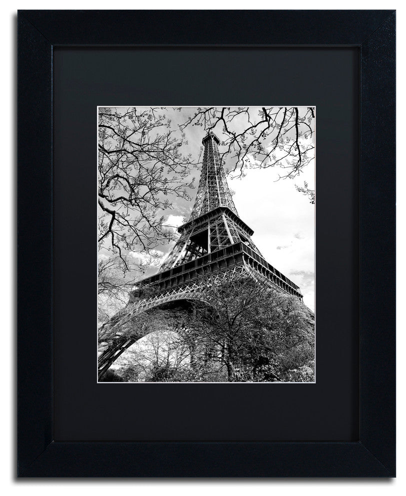 Philippe Hugonnard 'Eiffel Tower 2' Matted Framed Art, 11x14