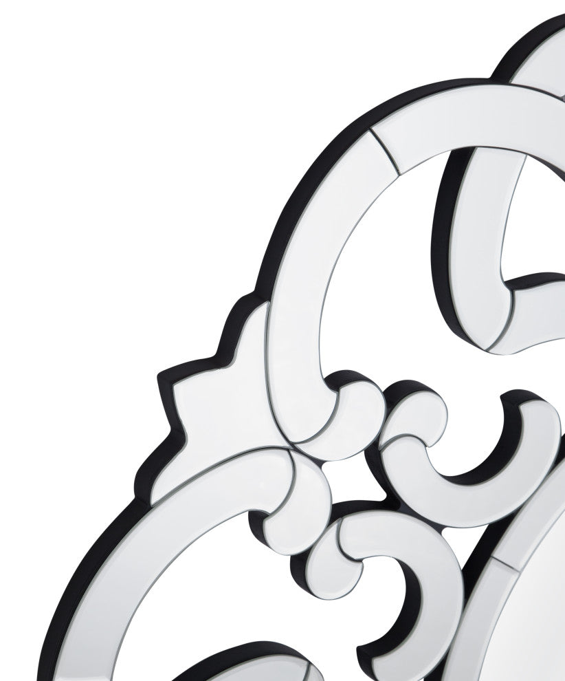 Adventurine Wall Mirror - Clear Glass Mirror