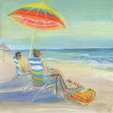 "The Best View" Painting Print on Wrapped Canvas, 40"x40"