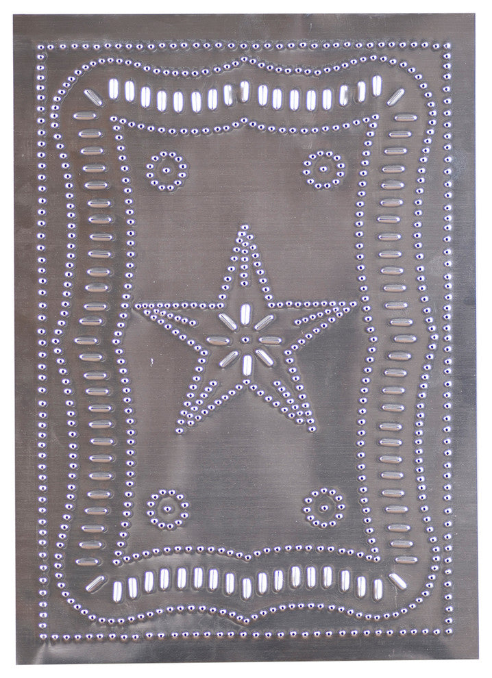 Federal Panel in Unfinished Tin